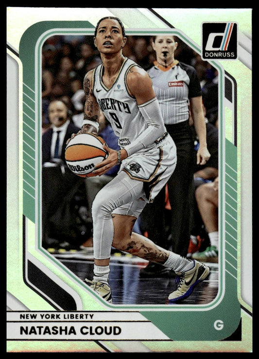 2026 Panini WNBA Donruss Natasha Cloud Silver Holo