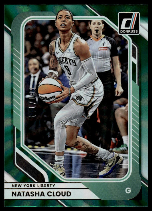 2026 Panini WNBA Donruss Natasha Cloud Teal Laser #/199