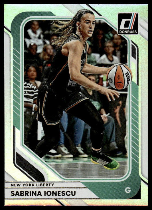 2026 Panini WNBA Donruss Sabrina Ionescu Silver Holo