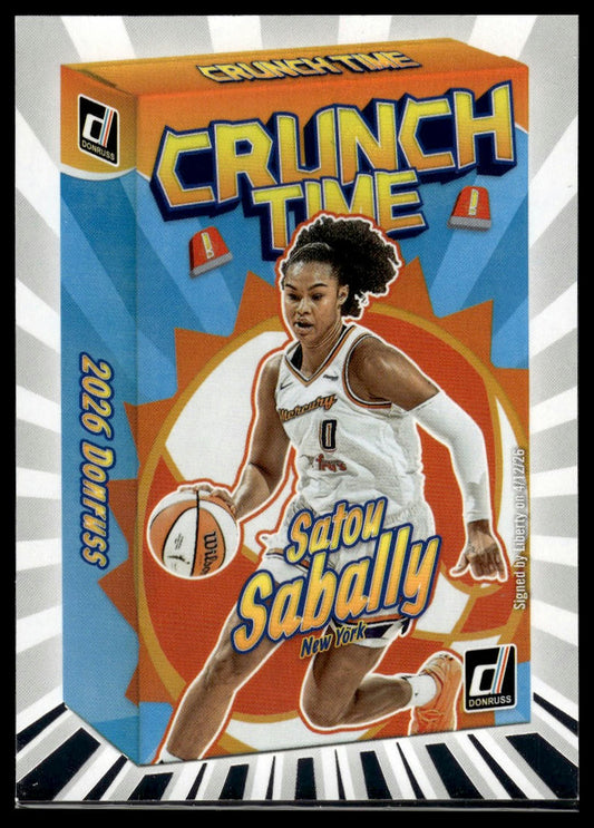 2026 Panini WNBA Donruss #7 Satou Sabally Crunch Time