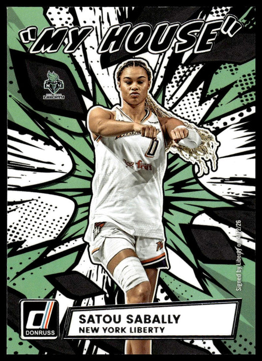 2026 Panini WNBA Donruss Satou Sabally My House