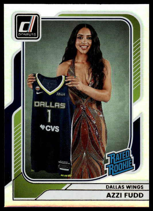 2026 Panini WNBA Donruss Azzi Fudd Holo Rated Rookie