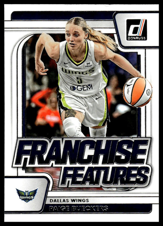 2026 Panini WNBA Donruss Paige Bueckers Franchise Features