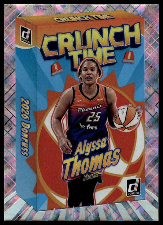 2026 Panini WNBA Donruss Alyssa Thomas Diamond Crunch Time
