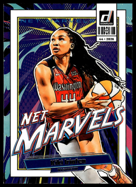 2026 Panini WNBA Donruss #16 Kiki Iriafen Net Marvels