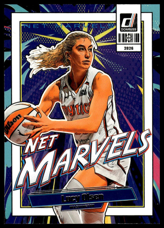 2026 Panini WNBA Donruss Lucy Olsen Net Marvels