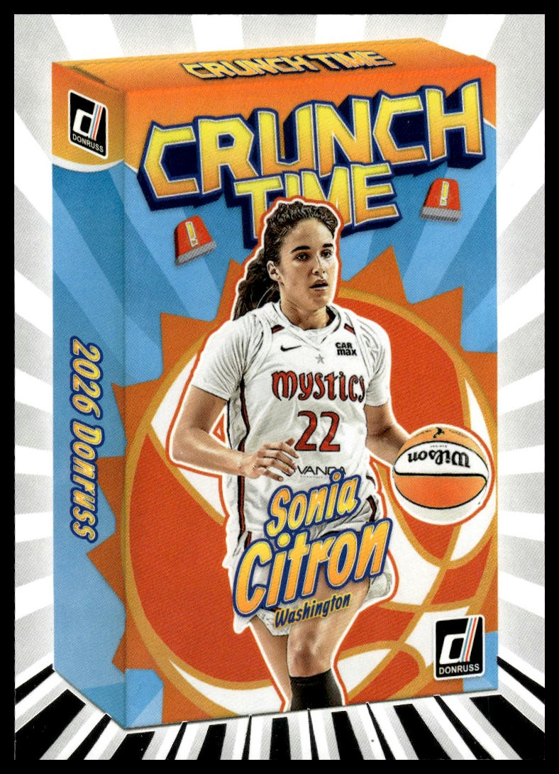 2026 Panini WNBA Donruss Sonia Citron Crunch Time