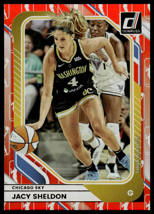 2026 Panini WNBA Donruss Jacy Sheldon WNBA Logo SP