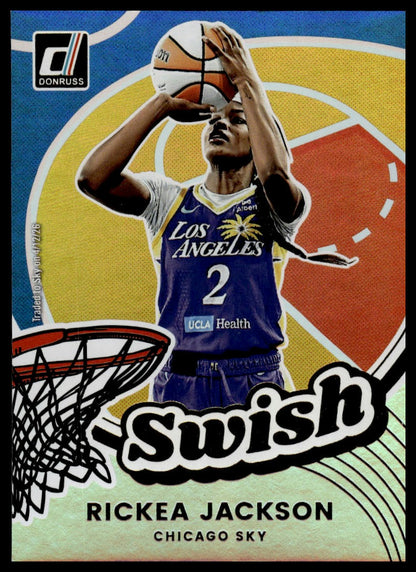 2026 Panini WNBA Donruss #15 Rickea Jackson Swish