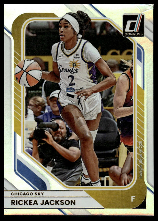 2026 Panini WNBA Donruss Rickea Jackson Holo
