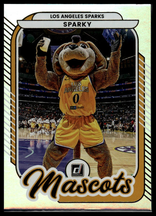 2026 Panini WNBA Donruss Sparky - LA Sparks Mascots