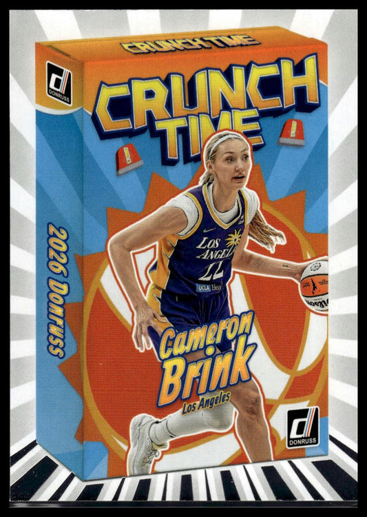 2026 Panini WNBA Donruss Cameron Brink Crunch Time