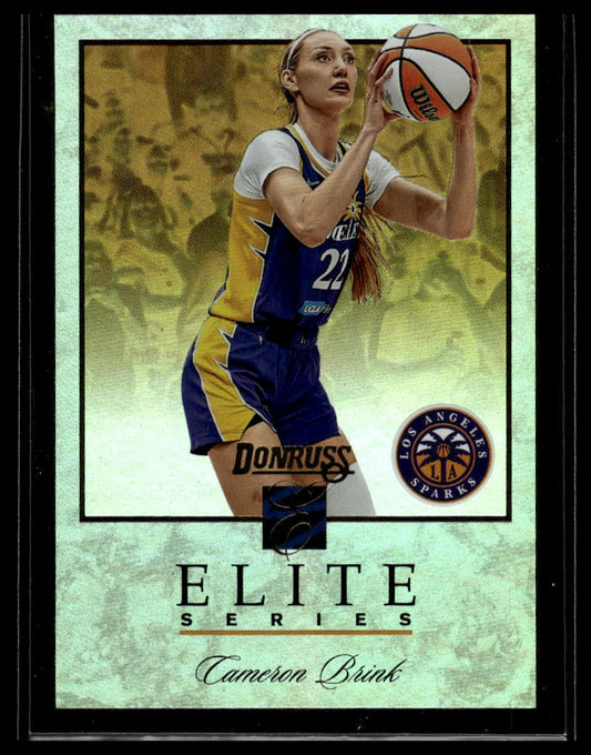 2026 Panini WNBA Donruss Cameron Brink Elite Series