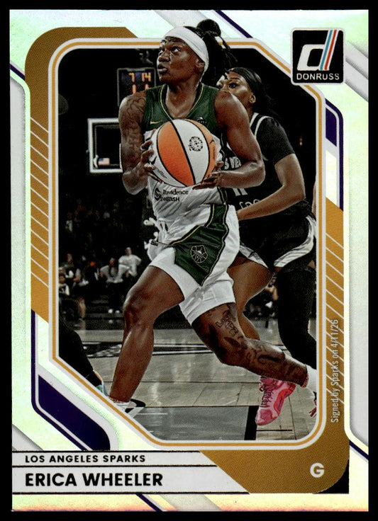 2026 Panini WNBA Donruss Erica Wheeler Holo