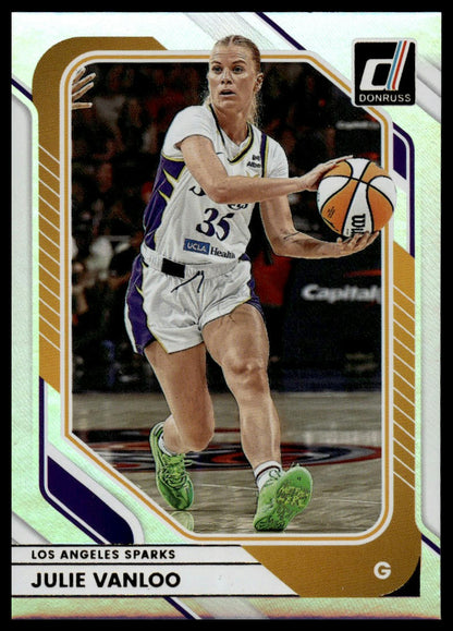 2026 Panini WNBA Donruss Julie Vanloo Holo