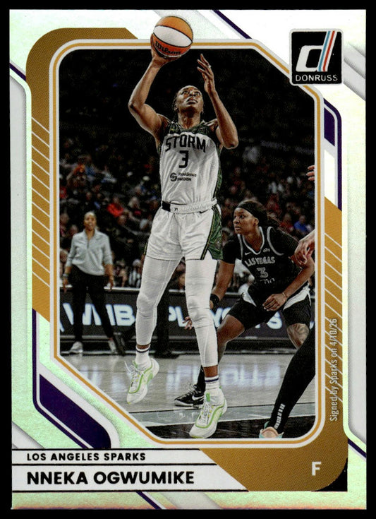 2026 Panini WNBA Donruss Nneka Ogwumike Holo