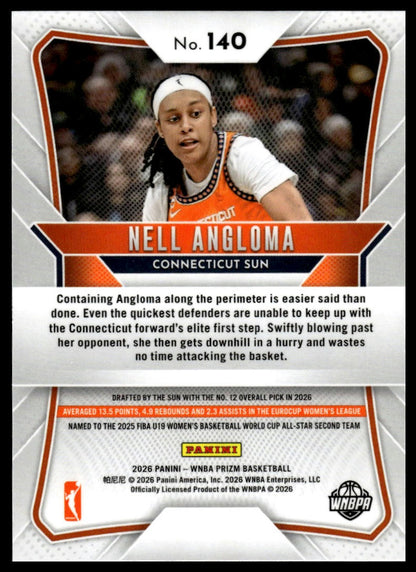 2026 Panini Prizm WNBA Nell Angloma Prizm RC