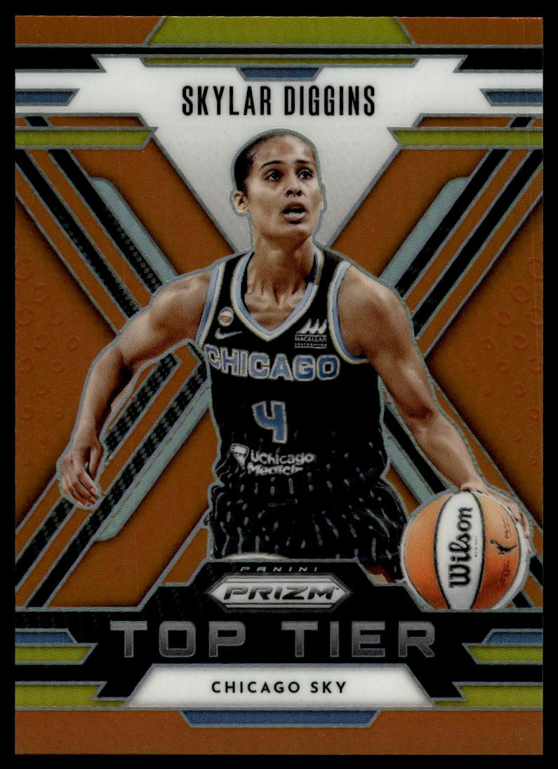2026 Panini Prizm WNBA Skylar Diggins Orange Top Tier #/75