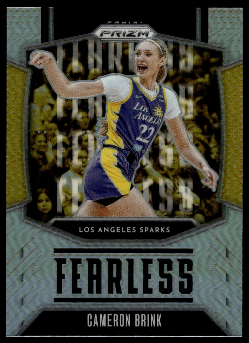2026 Panini Prizm WNBA Cameron Brink Silver Fearless