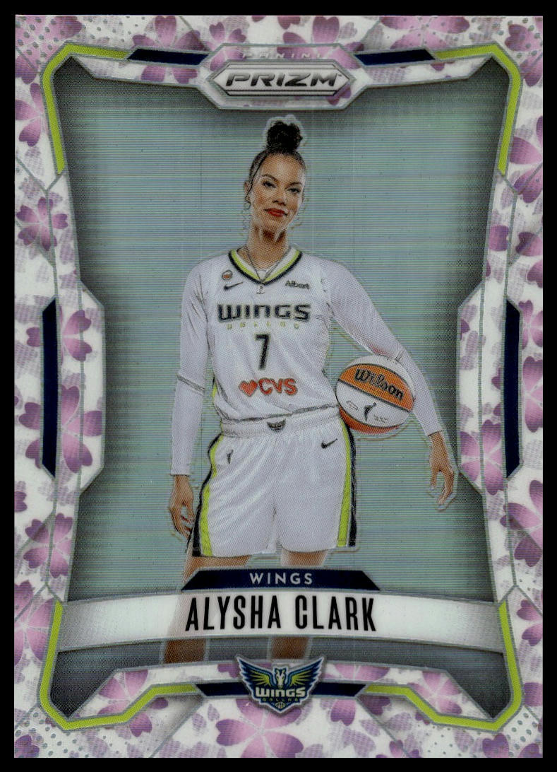 2026 Panini Prizm WNBA Alysha Clark Cherry Blossom FOTL #/20 - BOOKEND