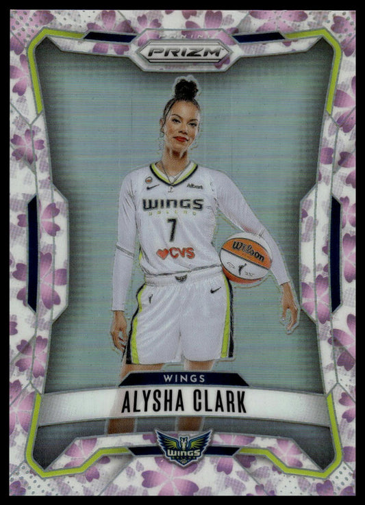 2026 Panini Prizm WNBA Alysha Clark Cherry Blossom FOTL #/20 - BOOKEND