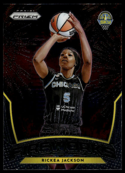 2026 Panini Prizm WNBA Rickea Jackson Fireworks