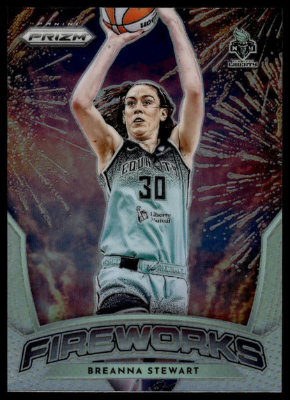 2026 Panini Prizm WNBA Breanna Stewart Fireworks