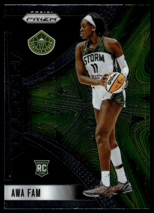 2026 Panini Prizm WNBA Awa Fam Fractal RC