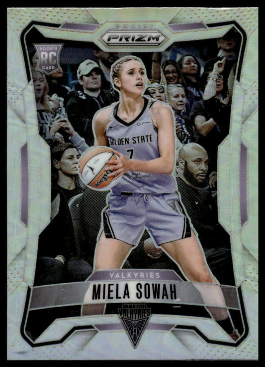 2026 Panini Prizm WNBA Miela Sowah Silver Prizms RC
